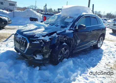 2020 Audi Q3 Prestige 45 Tfsi S Line Quattro Tiptronic z USA, uszkodzony, nr VIN WA1FECF32L1111687